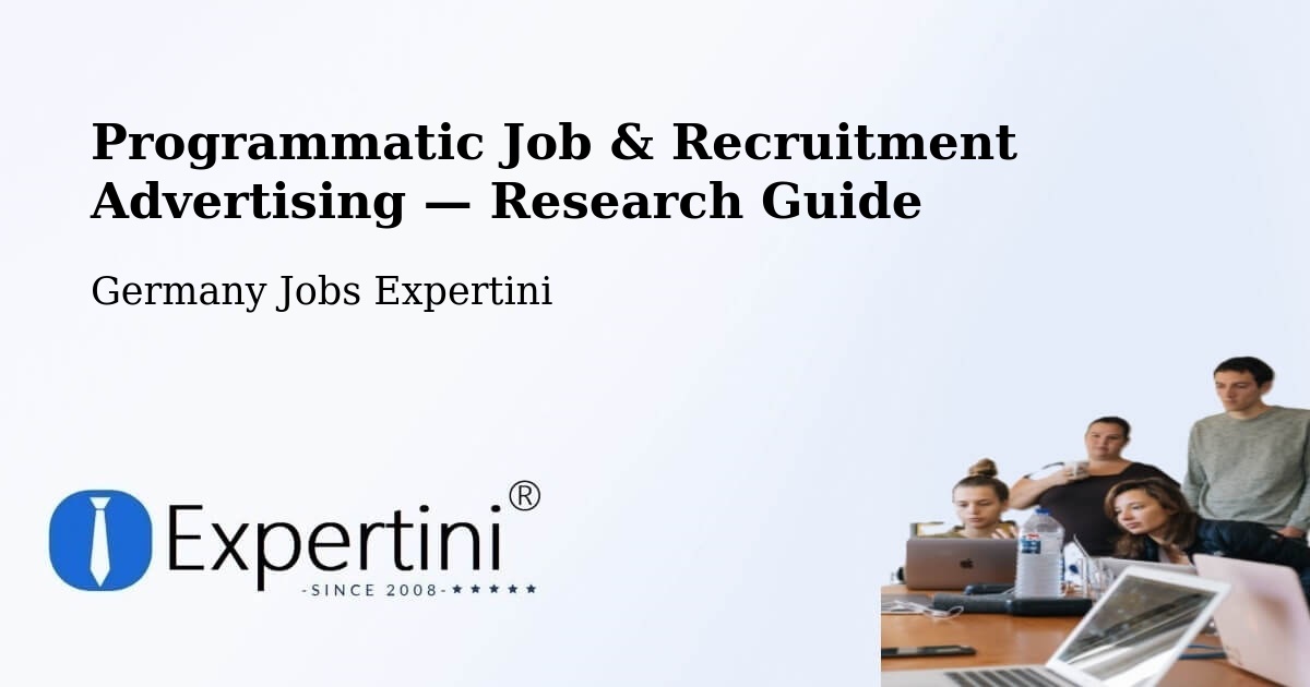 Programmatic Job & Recruitment Advertising — Research Guide – Binzen